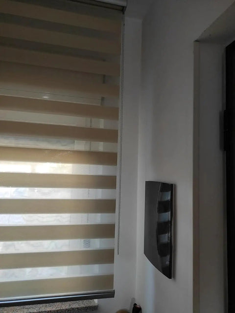 Modern double layer roller blinds with 304 Stainless Steel Endless Blind Chain For Roller Roman Honeycomb And Venetian Blinds Built To Last