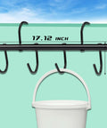 Six Hook Portable Horse Tack Rack With 360 Degree Swivel Hooks Bridle Hangers For Stall Barn And Fence No Drill Setup