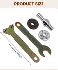 Drill To Angle Polisher Adapter Kit With Arbor And Connecting Rod Set For Polishing Machines Turns Your Drill Into A Spinning Polisher DIY