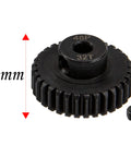 32T 48P pinion gear from Five Pack Hardened Steel 48P Pinion Gear Sets 28T 29T 30T 31T 32T For 3.175mm Shafts Fits 1/8 Inch Compatible with RC cars