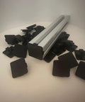15 Piece End Cap Set For 3030 Aluminum Extrusion Profiles 30mm By 30mm T Slot Style New Design With A Better Fit And Durable Black Plastic Caps To Finish And Protect Your Ends Like A Pro, black caps on 3030 extrusion