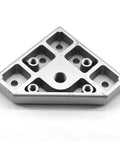3030 Series Aluminum M12 L Shape Corner Bracket Joint Plate for extrusion connectors, heavy duty, 90x90mm, 15mm thick, rust resistant.