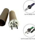 1550W Ceramic Heating Element For Leister Hot Air Plastic Welder Gun, 120V with anti-thermal shock ceramic and compatible tools