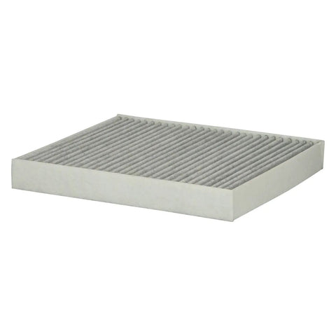 Premium Activated Carbon Cabin Air Filter For Volkswagen Tiguan 2018 To 2024, Jetta 2019 To 2025, shown in a side view angle.