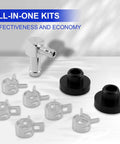 Fuel Tank Stem And Bushing Kit Fits Husqvarna Craftsman AYP Poulan Poulan Pro Roper And Weed Eater Models Replacement Parts 532139227 And 532003645