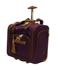 Lightweight 15 Inch Carry On Luggage With Dual Spinner Wheels Underseat Weekender Bag For Travel On The Go Overnight Business Bag For Women