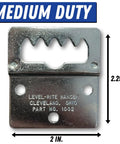 Two Pack Precision Leveling Hangers For Taxidermy Big Game Deer Head Trophy Mounts, High Strength Steel Support, PN 1002