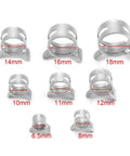 All-Purpose Spring Hose Clamp Kit 160Pcs For Automotive Radiator Hose in 8 sizes from 6.5mm to 18mm