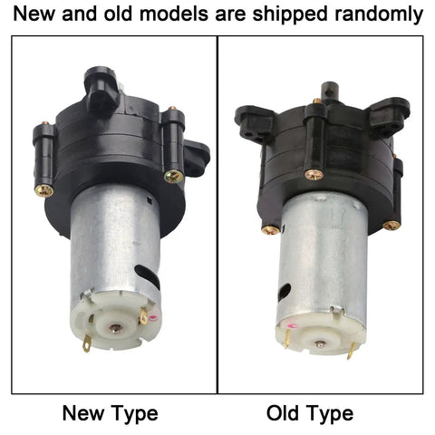 Comparison of new and old models of the Portable Hand Crank Generator 5V To 24V DC Mini Power Source For DIY Toys And Wind Projects.