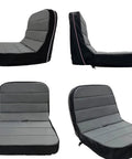 Weatherproof Tractor Seat Cover with Tool Pockets and Anti Slip Backing Padded No Sweat Oxford Fabric Lawn Mower Seat Protector