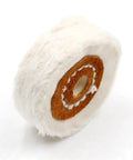 Ultimate Cotton Polishing Wheel For Fast Buffing And Mirror Shining On Metal Wood And Plastic, 100mm diameter.