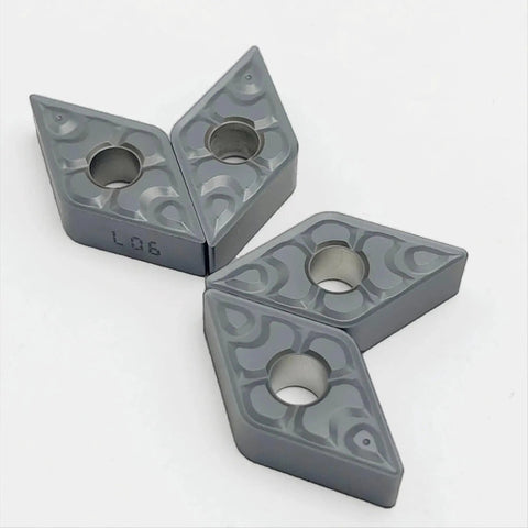 10 Pack Carbide Inserts For CNC Lathe Cutting Ideal For Processing Steel Iron And Aluminum Alloy Heavy Duty Turning Tools For Precision Work Durable Versatile Performance close-up