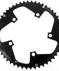 130mm BCD 5 Bolt SharkTooth Pro CXR Chainring for Road and Cross Bikes 48 Tooth Made in USA with Lifetime Warranty CNC Machined