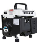 Portable Gas Powered Generator With Carrying Handle 1200W Peak 900W Running 2 Stroke Recoil Start Compact Durable Design For Camping