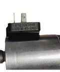 Top Shelf Electric Proportional Valve Solenoid Coil Assembly For Hydraulic Pump Motor Control System 24V showing 3 pin connector and metal casing.