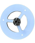 Heavy Duty Steel Inertia Flywheel For Stirling Engines And Gyroscopes with 120mm diameter and 6mm bore, featuring a baked finish.