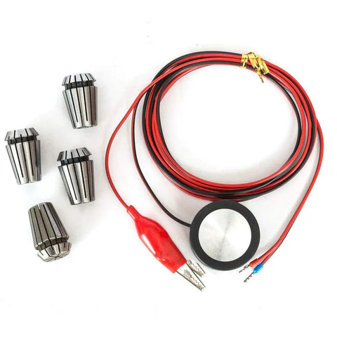 Collet set and wiring for 4 Axis USB CNC Router Engraver 2.2KW 6090T Milling Machine For PCB Signs Badges Bronzing Plates Aluminum Acrylic
