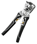 Heavy Duty Wire Stripper Tool Combo Set With Grip Pliers multifunctional tool with ergonomic grip for crimping and cutting.