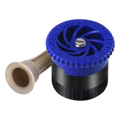 Variable Arc Sprinkler Nozzles 10 Pack Pop Up Head Replacements For Killing It On The Lawn Fully Adjustable 360 Degree Spray Pattern, blue sprinkler nozzle