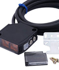 Indoor Wall Mounted Photoelectric Beam Sensor With Reflector Panel For The Shop Floor, 6 Meter Detection, 5-Wire, Model E3JK-RR12-Z-G