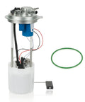 Drop-In Electric Fuel Pump Assembly For Chevy Silverado 1500 And GMC Sierra 1500 2014-2018 With 4.3L 5.3L 6.2L V6 V8 Engines Replacement Module OE 13513407 showing full assembly and green sealing ring