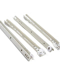 Thickened Drawer Track Slides With Dope Dual Rails For Ultra Smooth Sliding On Computer Desks Keyboard Trays Clothing Cabinets