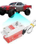 Hardcore 15Kg Digital Steering Servo Built Different Kickin It With A Savage Coreless Brushless Motor And Beefy All Metal Gears For Rc Car Truck Builds In Scarlet with offroad truck.