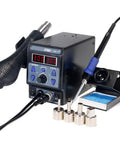 2 In 1 Soldering Station With 700W Hot Air Gun And Soldering Iron, SMD Rework Tool For Electronics