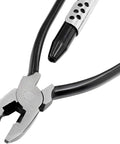 6 Inch Safety Wire Pliers With 50 Ft Wire, Heavy Duty Wire Twisting Tool for Aircraft, Machinery and Vehicles, close-up view