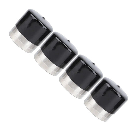 Four Boat Trailer Bearing Protector Cap With Dust Cover Stainless Steel Guard For 1.980 Inch Diameter Wheel Bearings