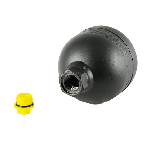 Diaphragm Hydraulic Accumulator Built For Tough Jobs, 20 Cu In Capacity 0.32 L, 3/4-16UNF Threads, Ultra High Pressure 4786 Psi, Energy Storage For Hydraulic Systems, Compact And Easy To Connect, Metric Circuit Ready, Heavy Duty Performance