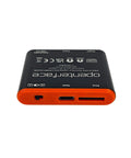Slick Portable KVM Console Adapter features a compact design with HDMI and USB ports for laptop server management.
