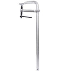 Heavy Duty 1400 Lb F Clamps With 20 Inch Jaw Drop Forged Steel Bar Vise Swivel Quick Release showing side view, durable steel construction.