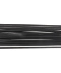 100 Pcs Black Flat Ribbon PP Plastic Welding Rods For Kayak Repair And Car Bumper Auto DIY Kits With Strong Adhesion Easy To Use Plastic Welding Strip Supplies, black PP rods stacked