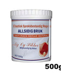 500G Dense Filler Wall Repair Paste With Moistureproof Binder And Quick Blend Fiber Reinforced Crack Prevention Formula container