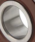 Close-up of Drop In Double Sealed Aluminum Alloy Alternator Bearing Replacement with Precise Seventeen Millimeter Bore