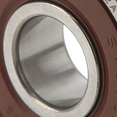 Close-up of Drop In Double Sealed Aluminum Alloy Alternator Bearing Replacement with Precise Seventeen Millimeter Bore