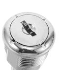 Close-up of metal tubular cylinder from Heavy Duty Gumball Machine Lock And Key Set With One Quarter Twenty Tubular Cylinder Replacement Metal Top