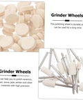 120 Pcs Wool Polishing Wheels Set With Shank And Felt Buffing Pads for Rotary Tools DIY Friendly Pro Grade Polishing Kit