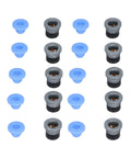Ten Piece Dope Pneumatic Valve Connector Kit For Extruder Push To Connect Fittings 3D Printer Accessory With PTFE Material Heat Resistant And Wear Resistant Durable Pulse Valve Quick Connectors For Reliable Filament Feed, 10-piece set
