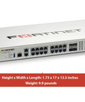 Beast Mode Network Security Appliance And Next Generation Firewall with ten copper jacks and dual ten gigabit slots.