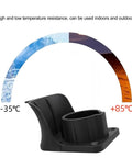 Heavy Duty Ev Charger Dock With Sae J1772 Type One Connector mount bracket showing temperature range -35°C to +85°C, durable for indoor and outdoor use.