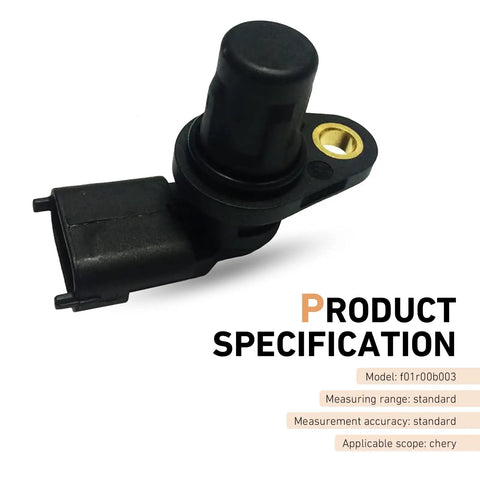 High Temperature Resistant Camshaft Position Sensor Drop In Replacement For Quick Starts Smooth Idles And Clearing Those Pesky EPC Warning Lights Compatible With Chery Ford Models Built Hella Reliable front view showing mounting and connector features.