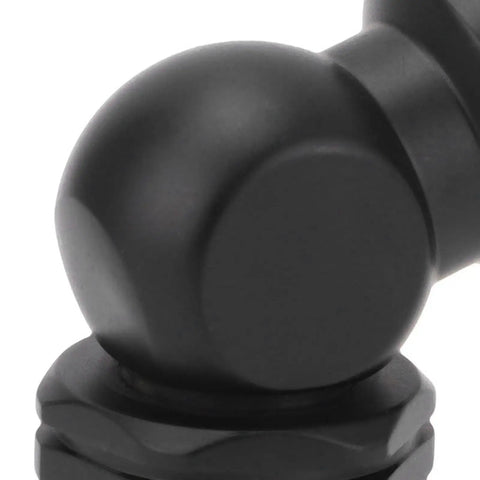 Close-up of Diving Regulator Adapter For Second Stage Connector With 110 Degree Swivel Hose, showing swivel joint detail.