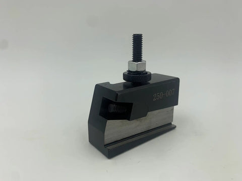 Wedge Type Quick Change Tool Post Set For Mini Lathe 6 to 9 Inch Swing Steel Construction No 7 Holder