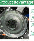 Gotta Have This Heavy Duty Electric Power Steering Motor Shaft Kit With Precision Coupler And Dampening Spacers showing internal components and design features.
