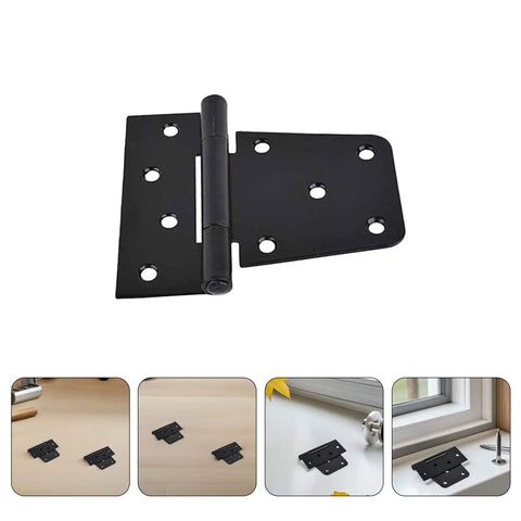 Heavy Duty Gate Hinges Set For Wood And Metal Gates Built To Last For Barn Fence And Exterior Shed Doors 5 Pack Easy Install