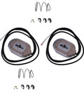 Two Pack Electric Trailer Brake Magnet Kit For 9K And 10K Trailer Axles, Twelve And A Quarter Inch By Three Eighths Inch, Heavy Duty Magnetic Brakes Replacement, Includes Two Sets, Model 21026