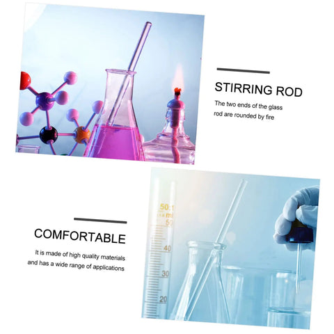 Hands On Friction Electrification Kit For Physics Experiments With Organic Glass Components, beakers, test tubes, and molecular model