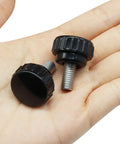 Built Tough M8 X 16mm Knurled Thumb Screws 4 Piece Set Crafted From Solid 304 Stainless Steel With Precision Threads in hand